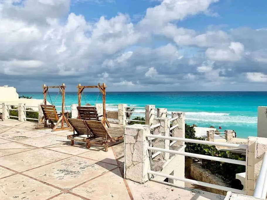 Lovely View, Beach Suite, 10 Min To Airport Hotelz -Sol3710- Cancún 0*,  Mexiko