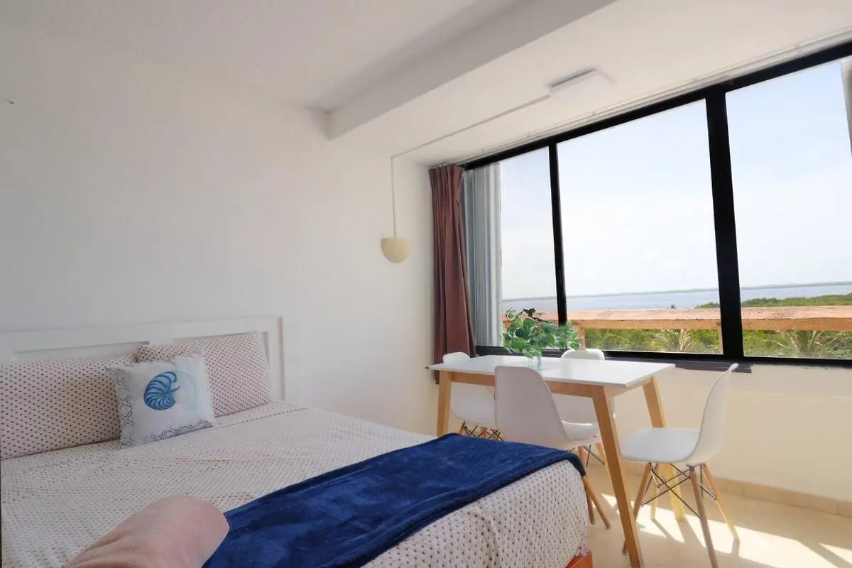 Lovely View, Beach Suite, 10 Min To Airport Hotelz -Sol3710- Cancún Mexiko