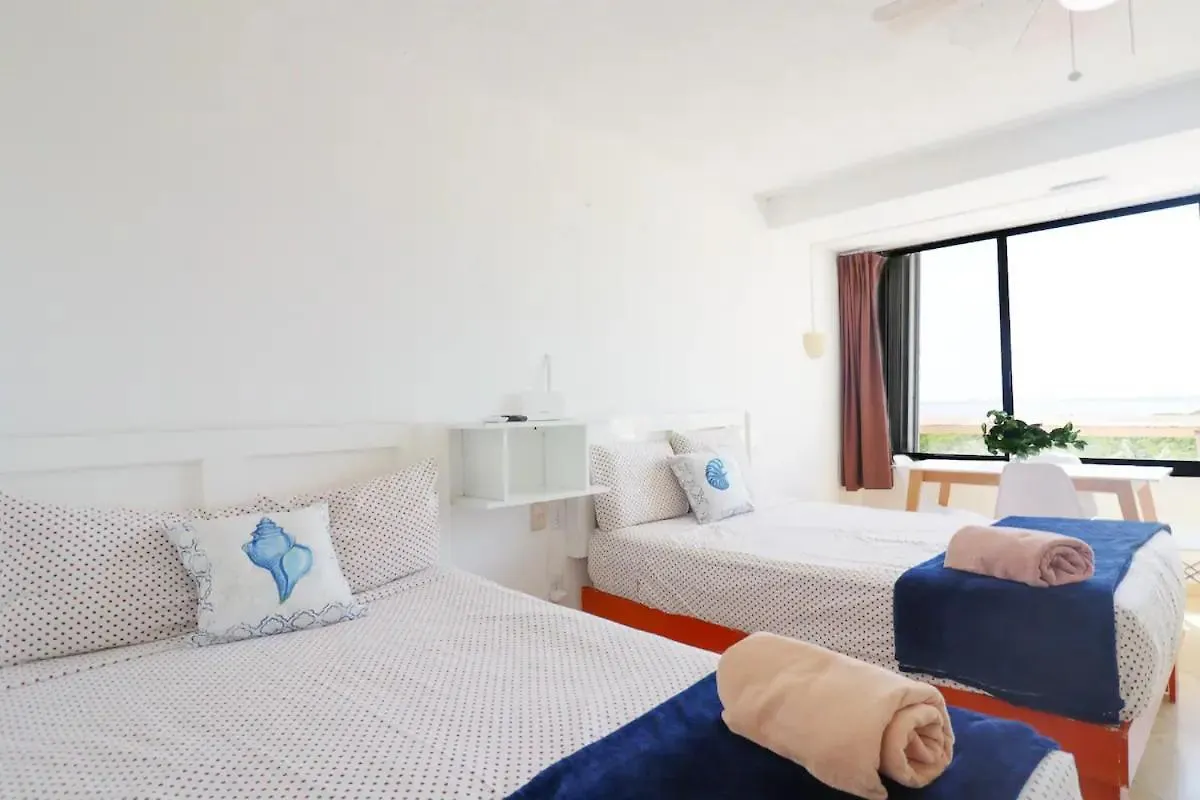 Lovely View, Beach Suite, 10 Min To Airport Hotelz -Sol3710- Cancún Apartment